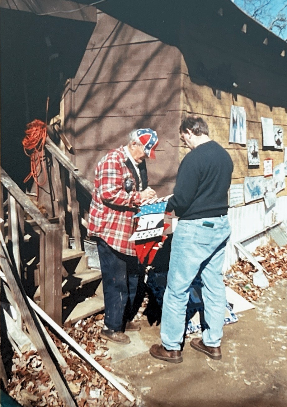 Oliver 2270 Important Early David Drake Attributed Inscription Jar, sold by Brunk Auctions, November 21, 2020