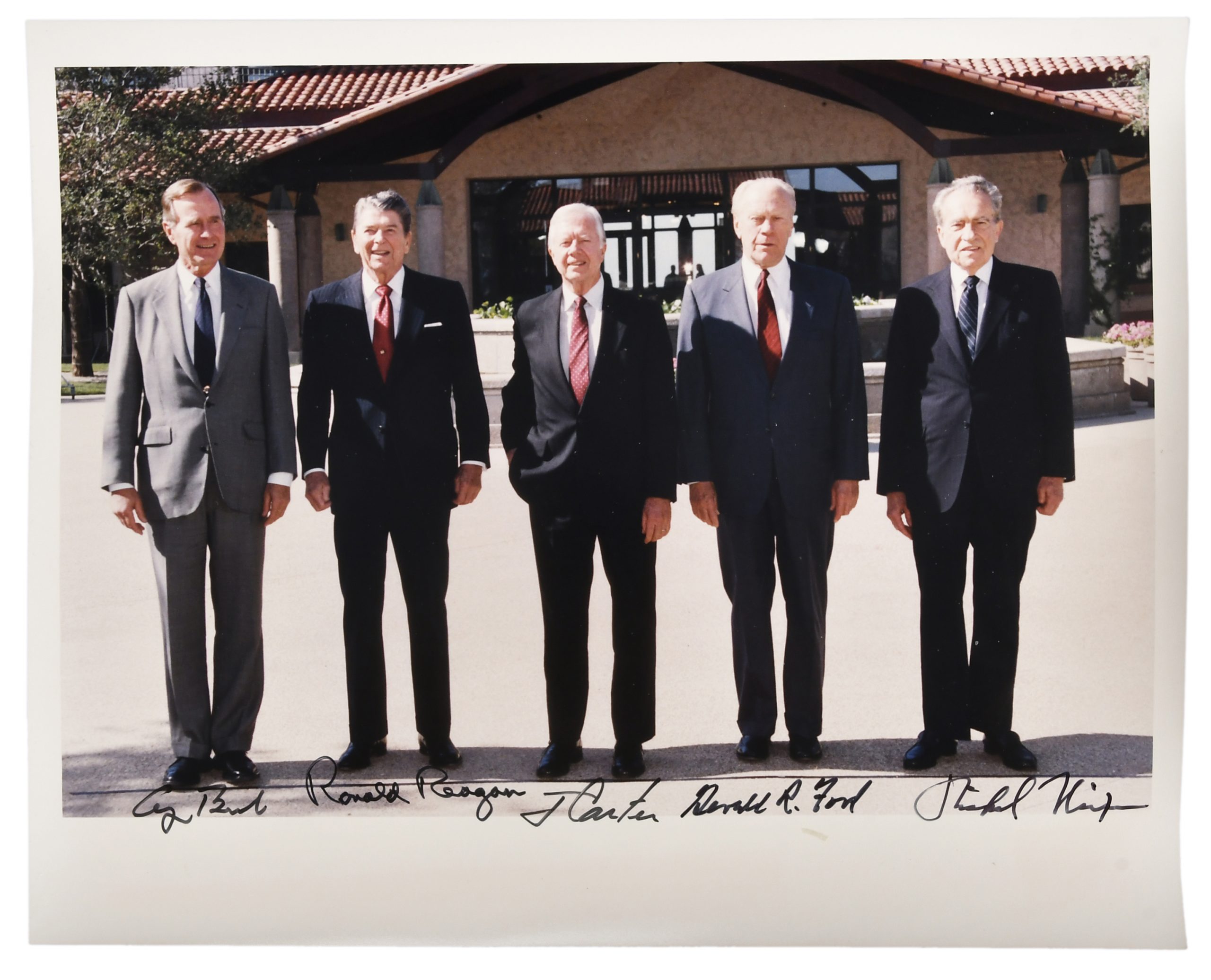 8572361 Rolman-Smith examining the North Carolina Executive Mansion Chandelier